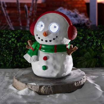 Blinkin' Frosty – Blinkender Schneemann 25 cm